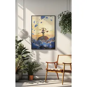 Sousou No Frieren Poster  Frieren Beyond Journey’s End Anime Wall Art  Fantasy Manga Print  Aesthetic Bedroom Decor  Magic Anime Gift