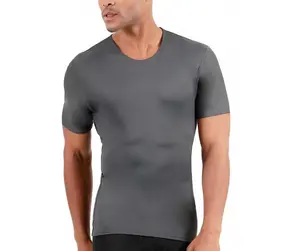 Insta Slim USA Big and Tall Compression Short Sleeve Crew 2TAT001BT
