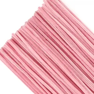 100 count Pipe Cleaners Light  Pipe Cleaners Chenille Stems 6mm x 12 Inch Thick Fuzzy Craft Supplies for Art Projects DIY   Making Crafts Decoration