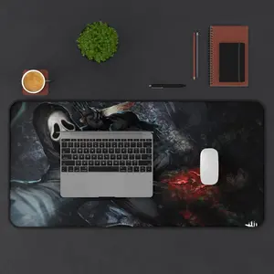 Dead By Daylight Mouse Pad - Ghost Face Mouse Pad, Scary Gaming Mouse Pad, Halloween Decor, Gaming Gift, Horror Fan Gift, Ghost Face