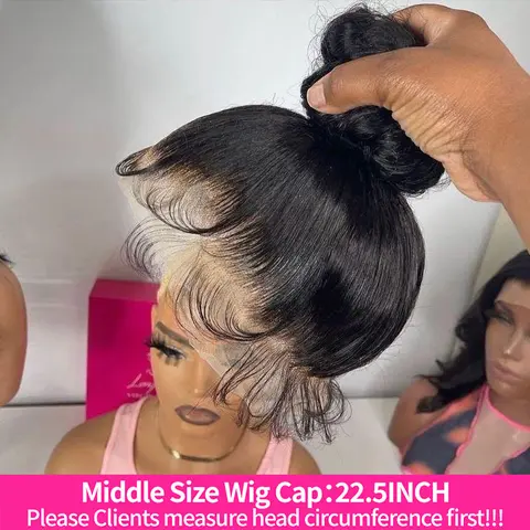 Women's Bling 360 Full Lace Human Hair Silky Wig - 22-22.5in Straight, Transparent Front, Brazilian Remy, 180 Density, Sturdy Lace Glueless Wig, Dye & Curl Ready, Ideal for Wedding, Party