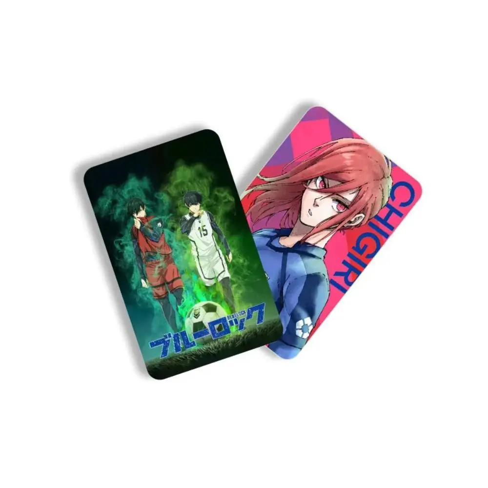 92PCS Anime BLUE LOCK Isagi Yoichi Bachira Chigiri Figures Photo Cards LOMO Card Photocard For Fans Cards Gift
