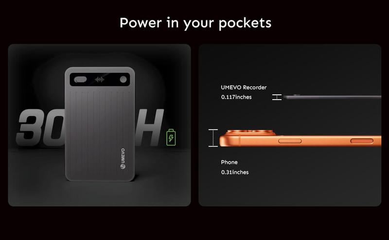 AI Voice Recorder with App Control : AI Transcription, Summarization & Mind Maps, Portable AI Note Taking Device with Case 64GB Memory Recording for Calls, Speeches, Meetings, Interviews