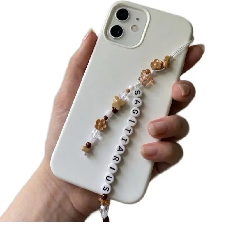 Zodiac Sign Mobile Phone Strap Charm Set - Lightweight Clip-On Accessory for Smartphones, Compatible with Astrology Fans & Cancer, Sagittarius, Gemini, Virgo, Capricorn Signs, Accessories, Taurus