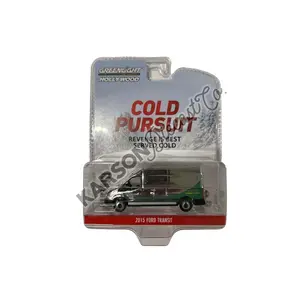 CHROME CHASE 2015 Ford Transit Cold Pursuit 2019 (Hollywood Series 43) Diecast 1:64 Scale Model - Greenlight 62040F
