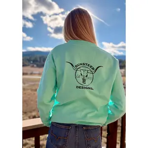 SSD Brand Crewneck Sweatshirt - Cool Mint