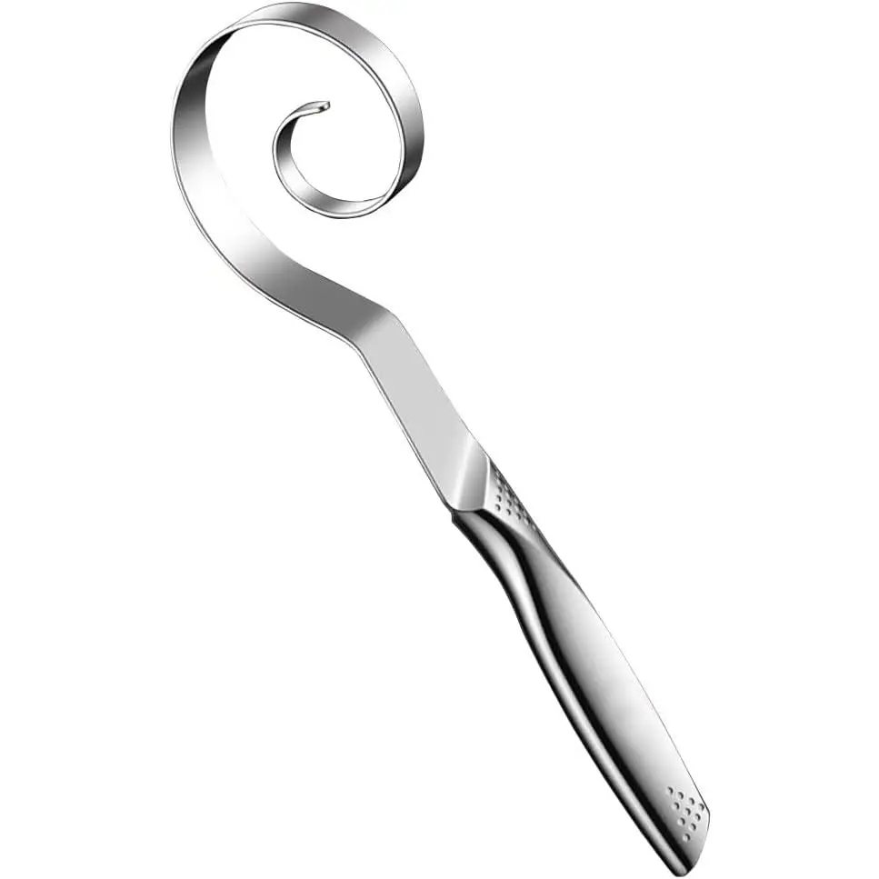 Seamless Danish Dough Mixer - 10inch Stainless Steel Dutch Bread Dough Mixer Tool Suitable for Yeast Bread Baking, Mixing, Pizza, Pastries, Cake Batter, Cookies Dishwasher Safe