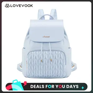 LOVEVOOK Mini Backpack for Women,Small Backpack Purse for Travel Work,Waterproof Cute Backpack Daypack With Anti-theft Pocket Mini Bag for Daily College Shopping