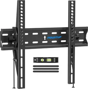MOUNTUP 26"-60" TV Wall Mount, UL Listed Tilting Low Profile TV Mount - Fits 12" to 16" Stud, Max VESA 400x400mm up to 99 LBS, MP0007