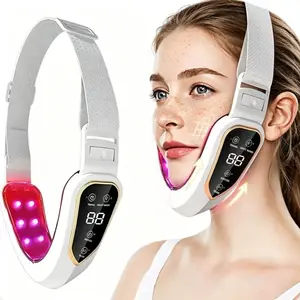 V-Shaped Face Slimming Device, Facial Massage Instrument, Smart Beauty Tool, Facial Care Tool, Tightening and Lifting, Chin Slimmer, New Model V80