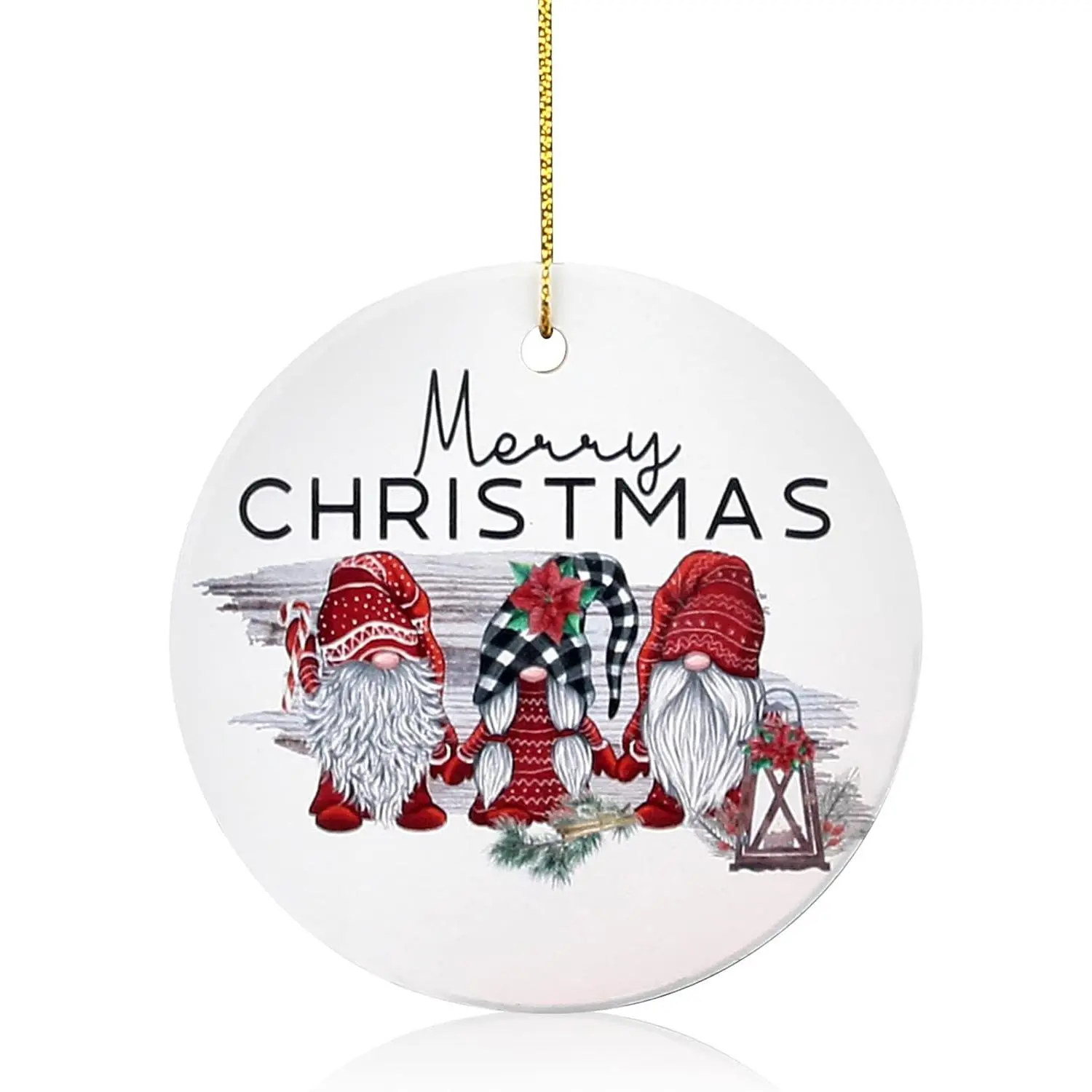 Cute Christmas Tree Ornaments for Decorations Small Tree First Ceramic Christmas Ornaments Gift Gnome Ornament Decorated Xmas Tree Mini Decorating Outdoor Hanging Ornaments