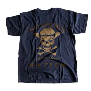 Kenny Chesney No Shoes Nation Skull Unisex T-Shirt Cotton Menswear, Vintage 90s Country Graphics Tee, For Fan