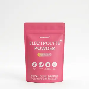 Electrolyte Powder – Supports Hydration, Energy & Post-Activity Recovery | Peach Flavor | Zero Fat | 15 Sticks