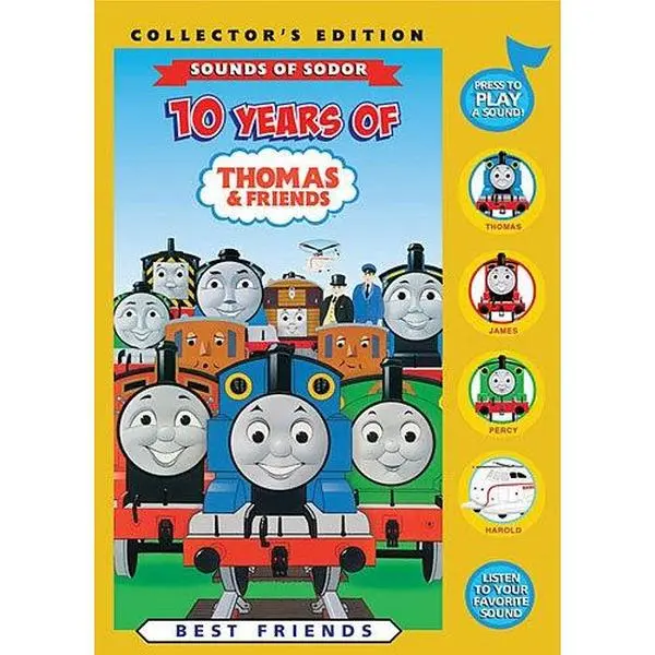 USED Book - Thomas: 10 Years Of Thomas (DVD) - english