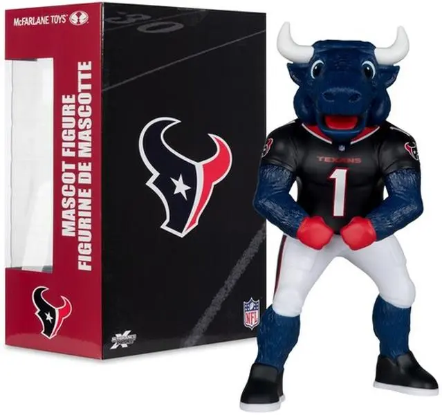 McFarlane SportsPicks - NFL - Toro (Houston Texans) 8" Posed figurine/statue  [COLLECTIBLES] Vinyl figurine/statue