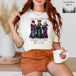 Comfort Colors® Halloween Sanderson Sisters Shirt, Halloween Disneyland Witch Shirt, Halloween Women's Shirt,Halloween Hocus Pocus Witch Tee