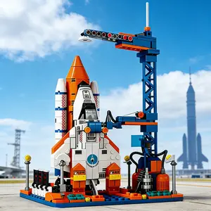 428pcs Space Shuttle Building Blocks Set, Educational Toy for Kids, High-Quality Plastic Construction Kit, Perfect Gift Idea, Stem Construction Set