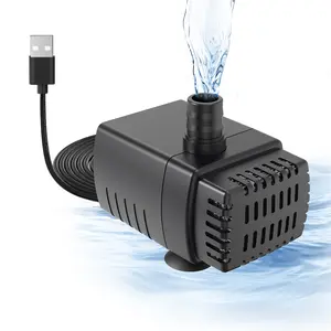 Ultra quiet small water exchange pump, aquarium circulation pump, adjustable fish tank submersible pump, water exchange circulation pump