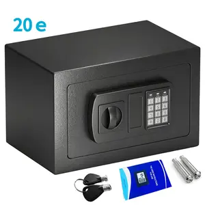 Office Dorm Anti-theft Lock Box, Electronic Code Security Cabinet, Compact Safe Case for Money and Important Items