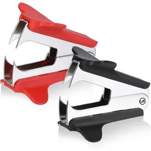 Staple Remover 2 Pack Staple Puller Pinch Jaw Style Staple Remover Tool, Stapler Removers