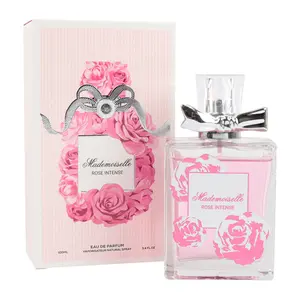 Mademoiselle Rose Intense Eau De Parfum Natural Spray Perfume for Women 100ml/3.4fl.oz. - Fragrance for Women