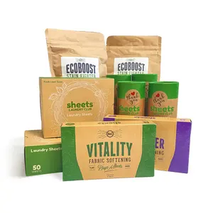 Ultimate Laundry Starter Set – Eco Friendly Detergent Sheets, Dryer Sheets, Scent Boosters & Stain Remover