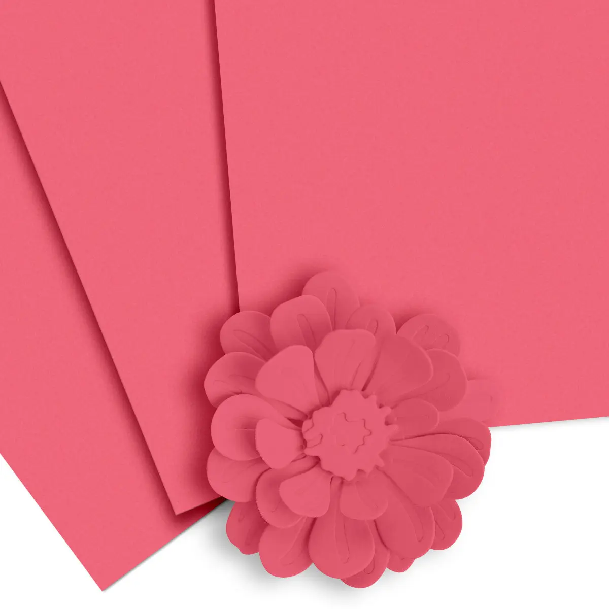 Crafty Necessities: Coral Berry Cardstock (10 sheets/set)