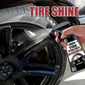 Glossy Car Tire Spray, Tire Coating, Protects and Brightens Tires, Quickly Restores Shine, Suitable for Cars, Motorcycles, Bikes, Rvs