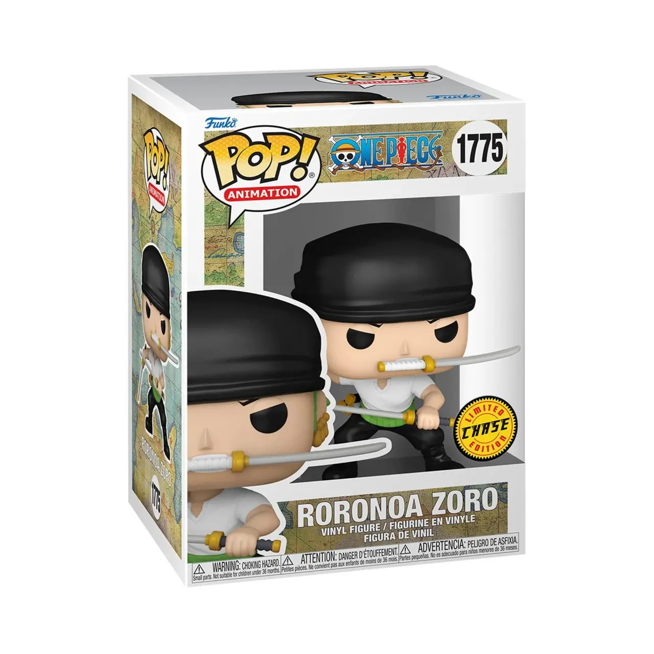 One Piece Roronoa Zoro with Swords CHASE Funko Pop! Vinyl Figure