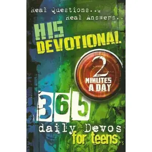USED-HIS DEVOTIONAL 2 Minutes a day 365 daily devos for TEENS by Family Christian Sores (Paperback)