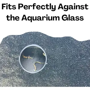 Aquarium Ecological Tunnel Cave, Natural Curve Sand Burrow Fish Shrimp Shelter, Bottom Dwelling Fish Hiding Spot, Ornamental Fish Tank Decor