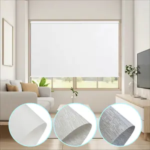 Roller Shades(68"-79" width) for Window, Light Filtering Fabric, Lift cord roller blinds for kitchen, living room, kids room, bathroom, home and office