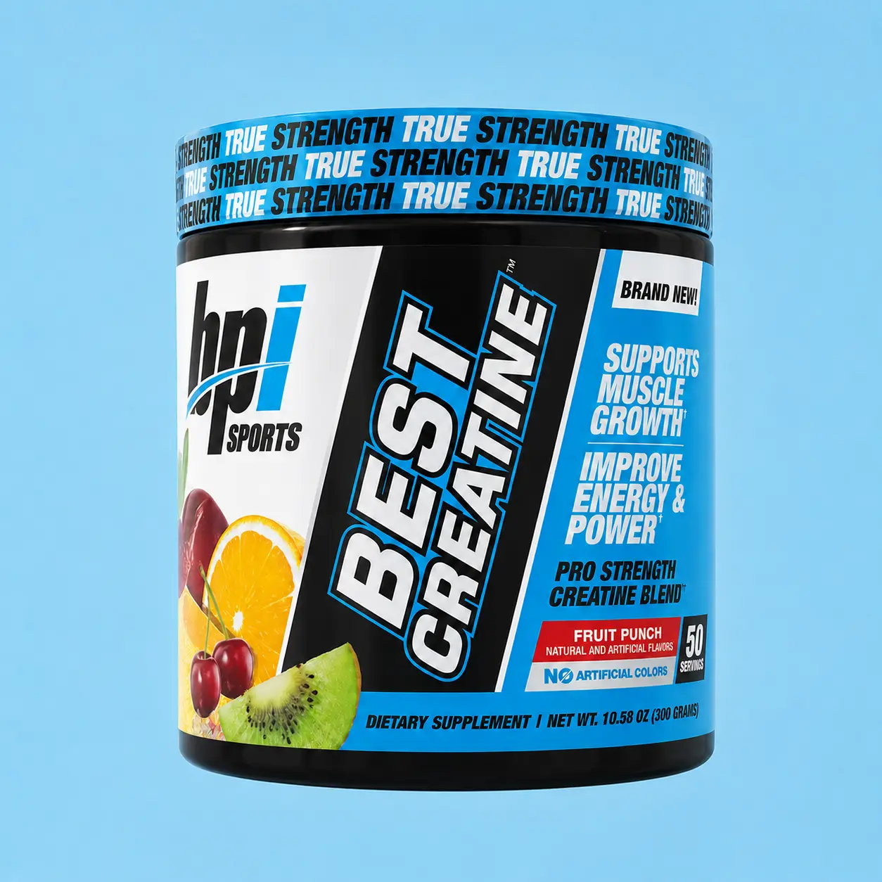 BPI Sports Best Creatine – 6 Forms of Creatine Monohydrate Powder for Strength, Muscle Growth & Recovery – Men & Women – 50 Servings