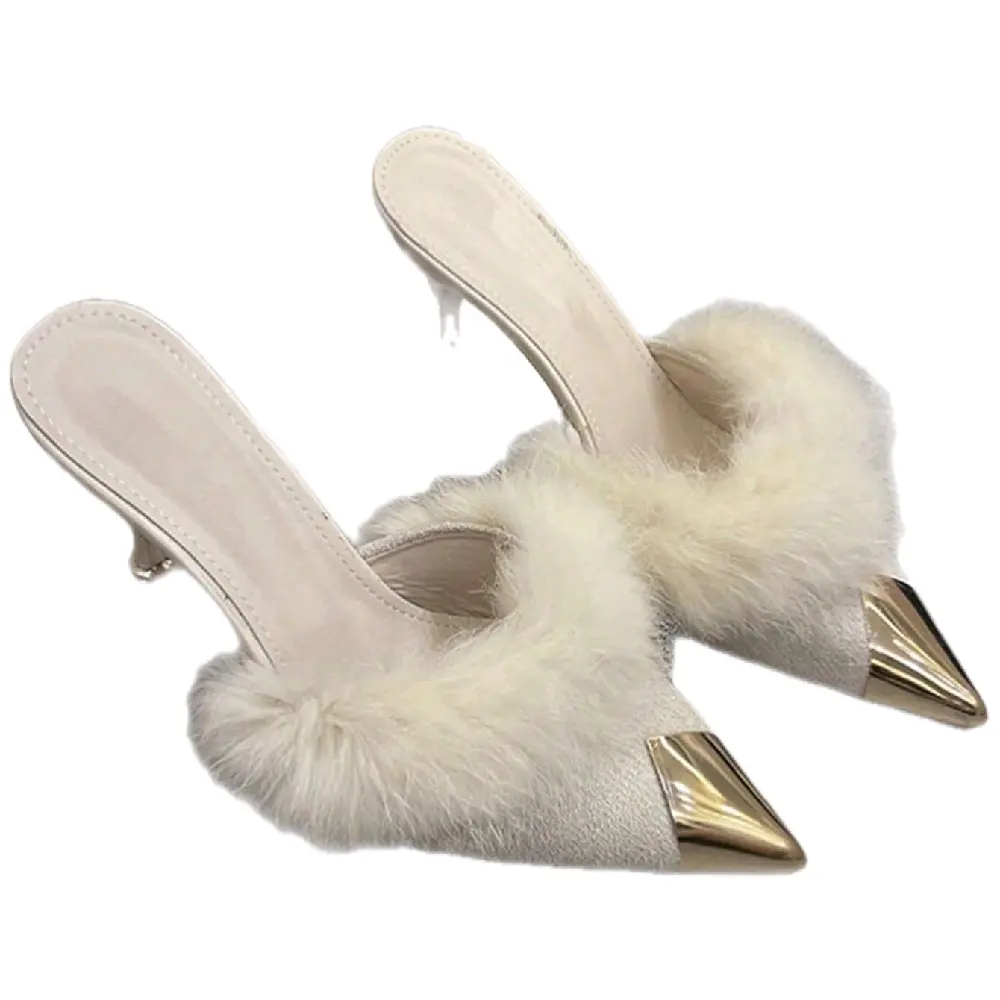 Ivory Luxe heels-Angel