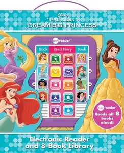 Disney Princess: Dream Big, Princess Me Reader Electronic Reader and 8-Book Library Sound Book Set [With Other and Battery] -- Pi Kids, Mixed Media Product