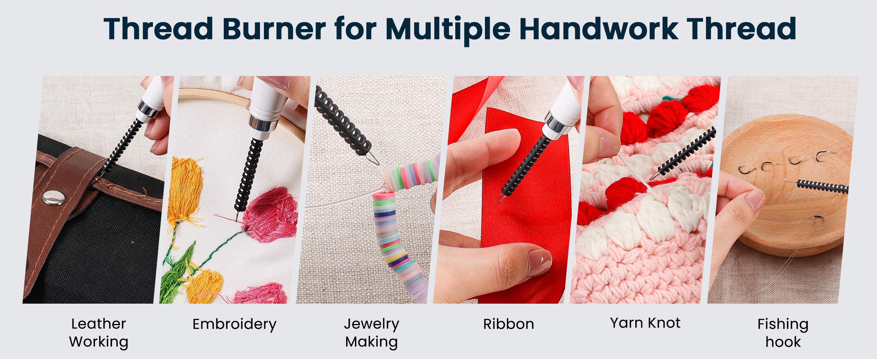 Thread Burner, USB Rechargeable Thread Zapper with LCD , Burn and Melt Easily, Cautery Pen for Beading, Weaving, Sewing, Leather & Jewelry Making, Christmas Gift Idea Thread Burner, USB Rechargeable Thread Zapper with LCD , Burn and Melt Easily, Cautery Pen for Beading, Weaving, Sewing, Leather & Jewelry Making, Christmas Gift Idea