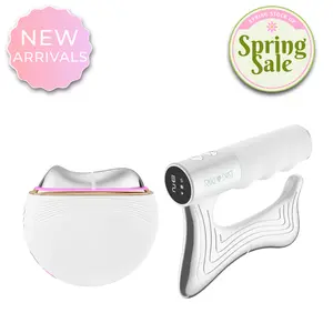 RIKI Sculptress & Sculptor Bundle - Complete Face & Body Sculpting System with Heat Cooling EMS Vibration LED Therapy for Radiant Skin & Toned Muscles