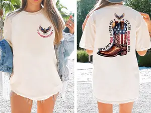 We'll Put A Boot In Your Ass It's The American Way T-Shirt , Tobby Keiith T-Shirt , Courtesy Of The Red, White & Blue