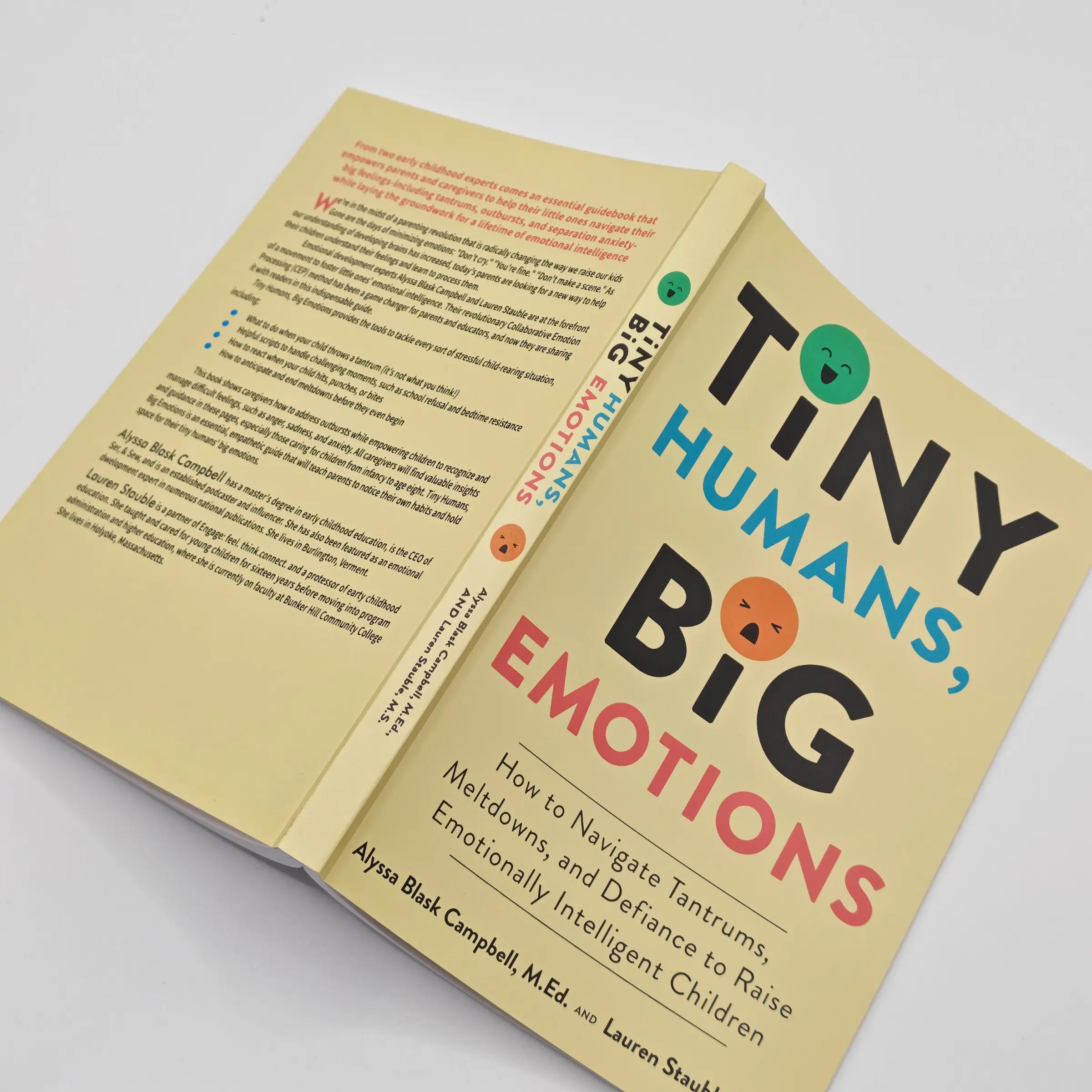 Tiny Humans Big Motions Book, Solve Toddler Tantrums, Tantrum Solutions, High Eq Parenting Guide, Stress Relief for Parents, Perfect Gift for Dad and Mom