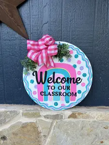 Classroom Door Decor/Teacher Sign/ Classroom Hanger