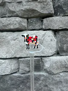 Floral Cow Topper