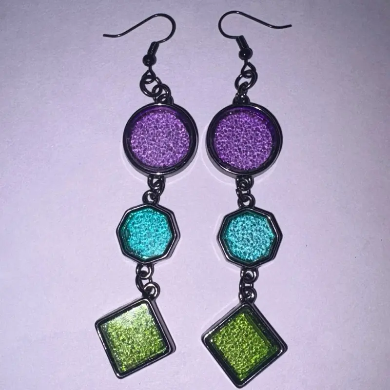 Magical Stained Glass Earrings