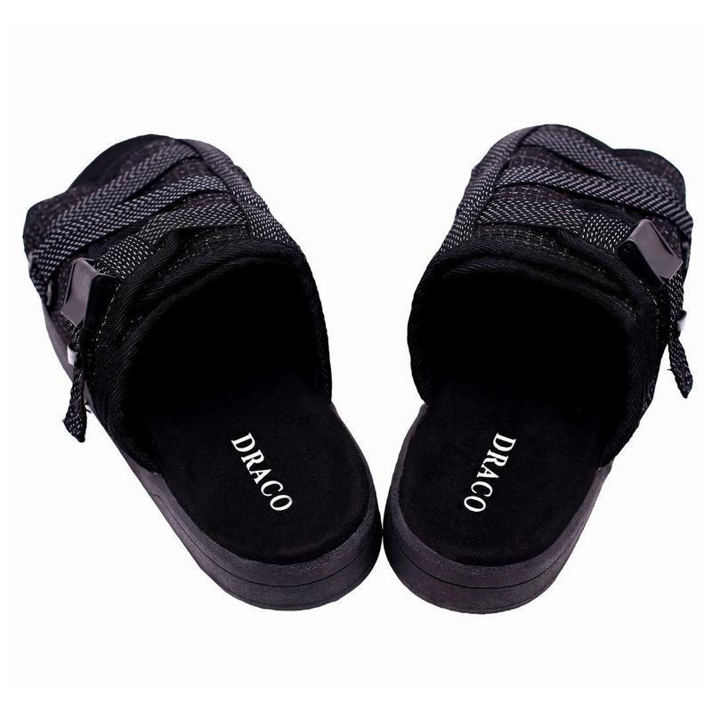 Reflective Slides  Men and Women – Full 3M Reflective Sandals with Adjustable Straps, Arch Support & Anti-Slip Sole, Comfortable Footwear  Wide or Narrow Feet, Light-Up Slide Sandals  Day & Night Wear for Walking Shoes Boy Flipflop Slipper Shoes Thunder