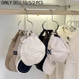 10/5/2 Pack Hat Storage Rack, Belt Goose Hook, Scarf Holder, Strap Hook, Office Supplies Organizer, Home Decor Accessory