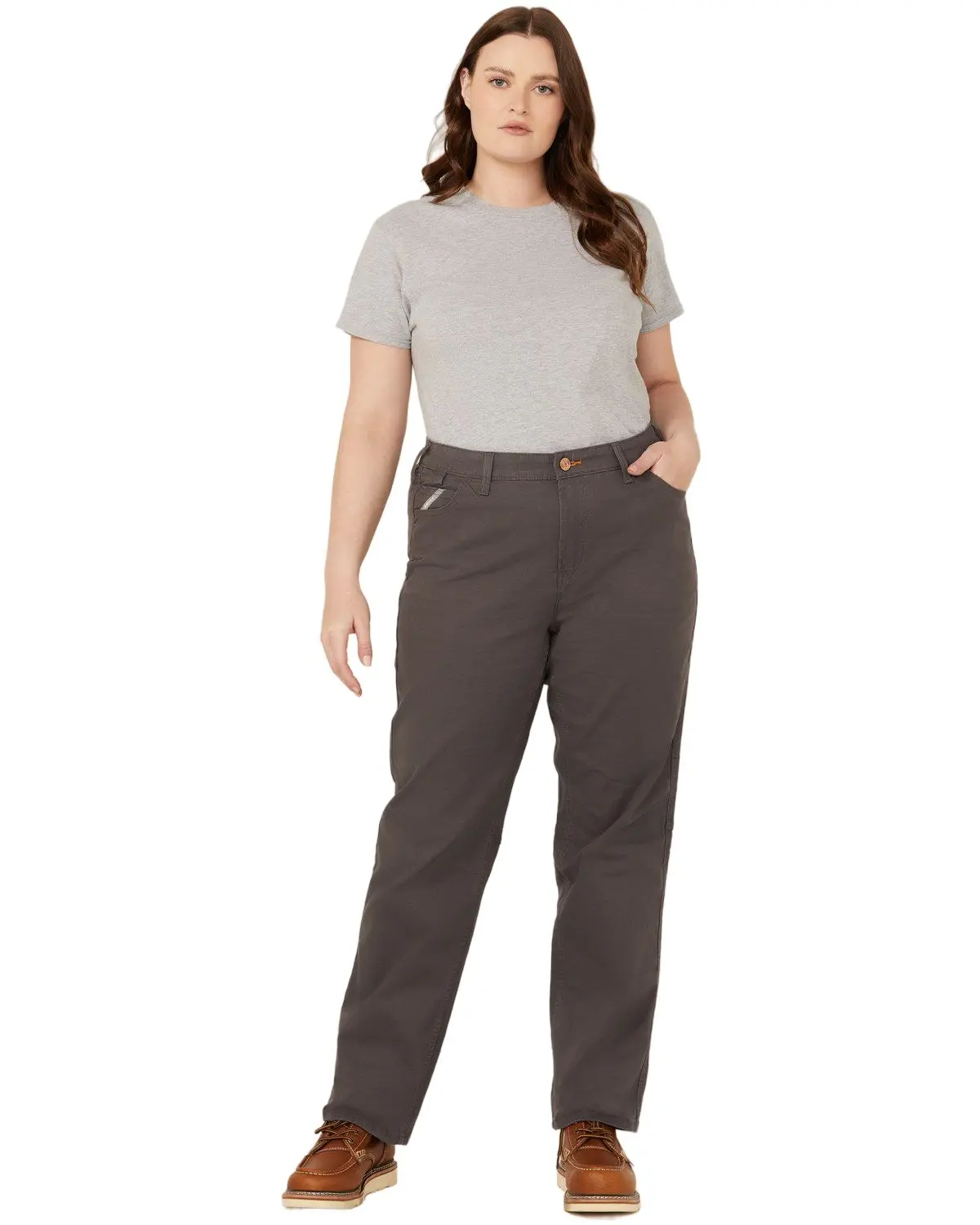 Ariat Women's Women'S Rebar Pr Made Tough Straight Pants Plus - 10050623-Pls
