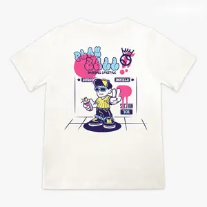 Baseball Lifestyle Graffiti Youth T‑Shirt |   Dugout Infield Section 101 Cartoon Character Casual Lightweight Streetwear Top