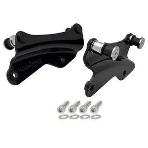 Black 4-Point Docking Hardware Kit for Harley® Touring '14-'25 | Replaces PN 52300353