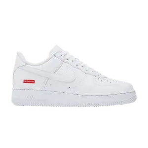 Supreme x Nike Air Force 1 Low 'Box Logo - White'