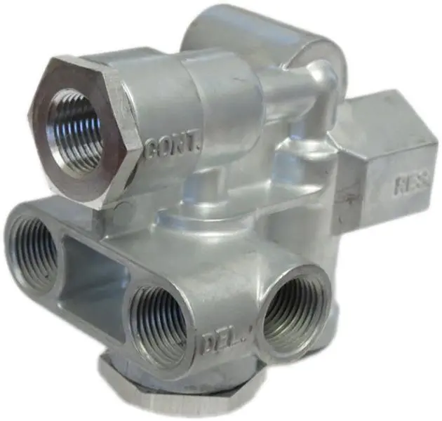 TORQUE Trailer Spring Brake Control Valve | Replaces Sealco 110500, 110500X, Euclid ESL110500, Meritor RSL110500 | 3/8" Priority Parking Brake Valve (TR110500)