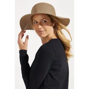 Blake Elegant Floppy Sun Hat | Tan